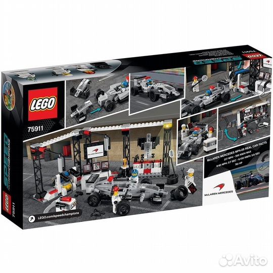 Lego Speed Champions 75911 Пункт техобслуживания