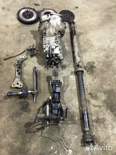 Свап МКПП Bmw 5-Series E34 M30B35 3.4L 1990