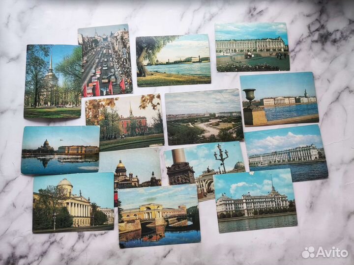 Советские открытки Ленинград 14 шт цена за все