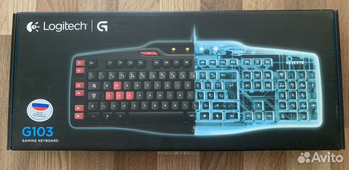 Игровая клавиатура Logitech G103