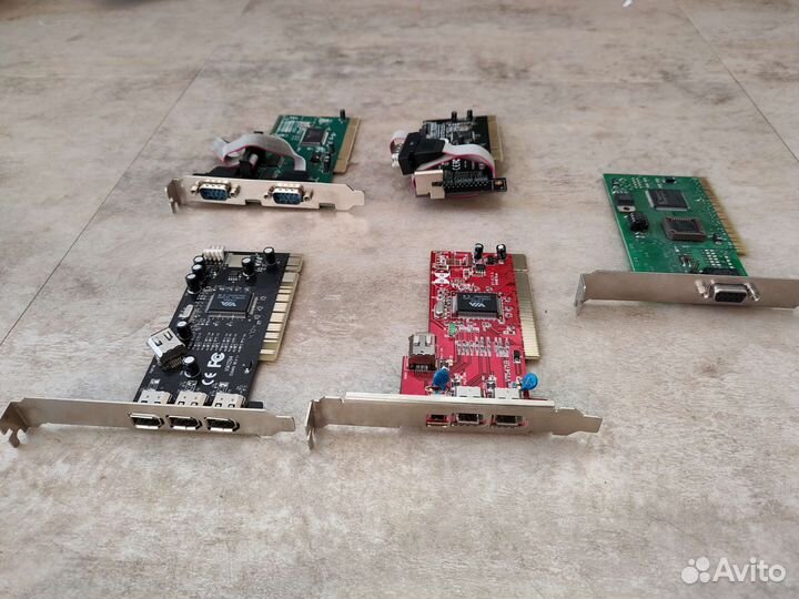 Контроллеры, планки USB, COM, FireWire