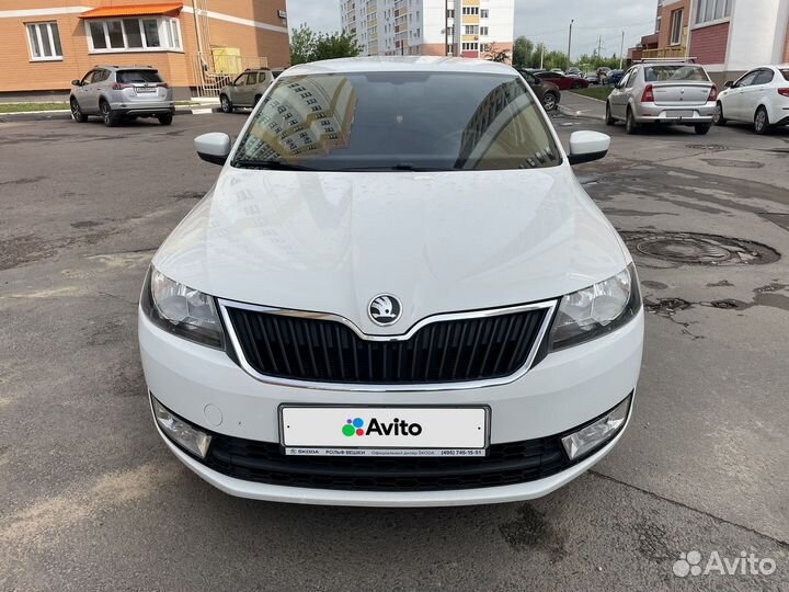 Skoda Rapid 1.6 МТ, 2017, 166 000 км