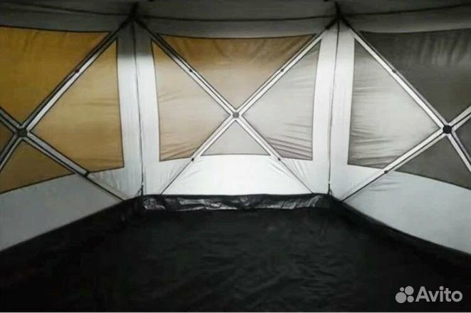 Палатка-шатёр полуавтомат 365х365х225