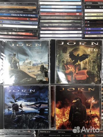 Музыкальные cd диски Jorn