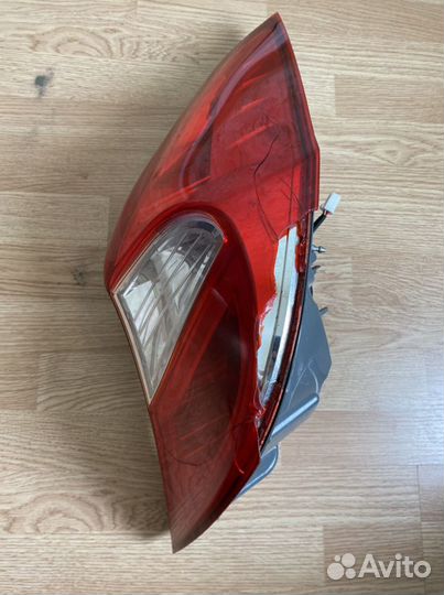 Фонарь задний правый,на hyundai solaris хэтчбек
