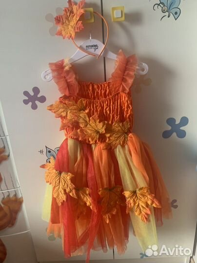 Платье для девочки Осень