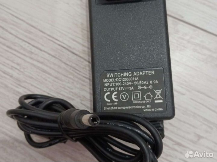 Адаптер блок питания 12v