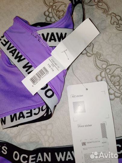 Купальник для девочки новый 110