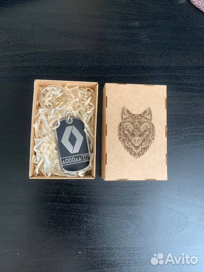 Армейский жетон с гравировкой