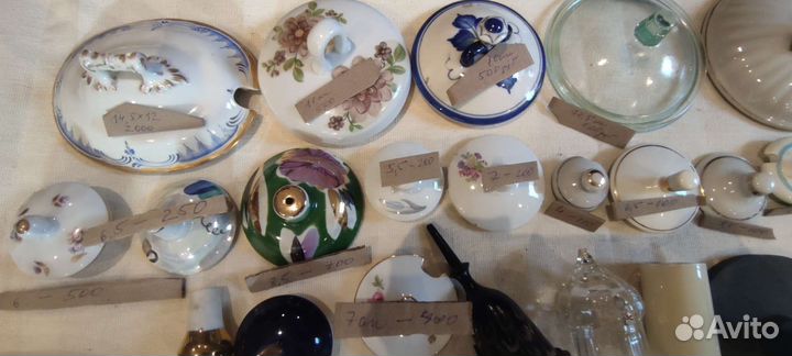 Крышка от супницы фарфор