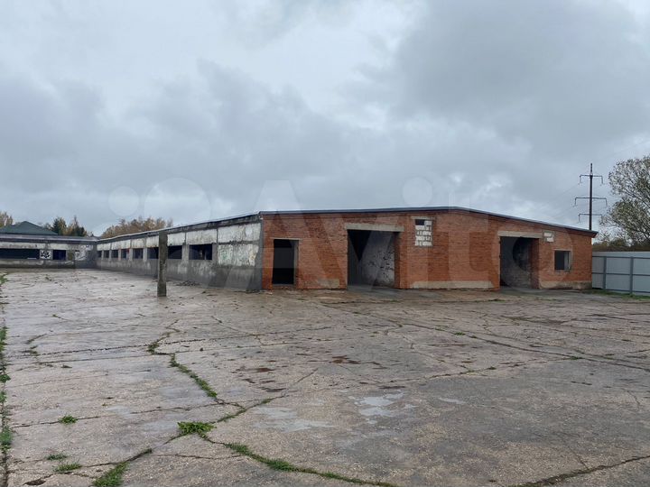 Помещение под производство с открытой площадкой