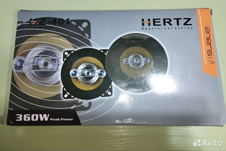 Динамики Hertz HZ-401. 10 см