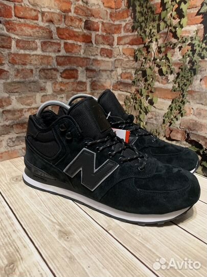 Кроссовки великан new balance 574 зимние 47-49р