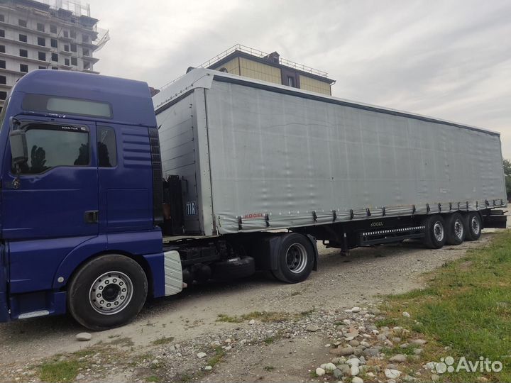 Бортовой грузовик MAN TGA 18.410, 2001