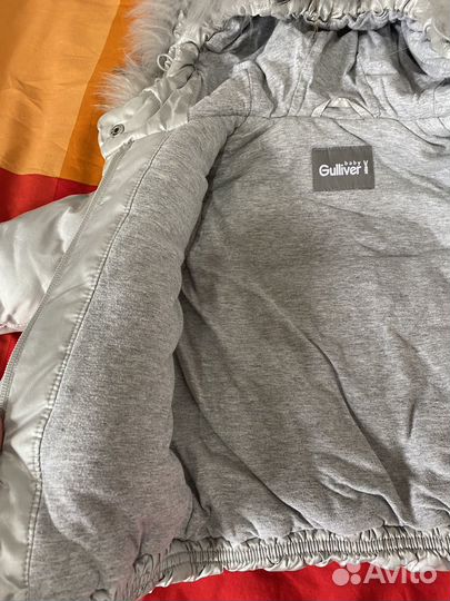 Зимний комбинезон для девочки 86