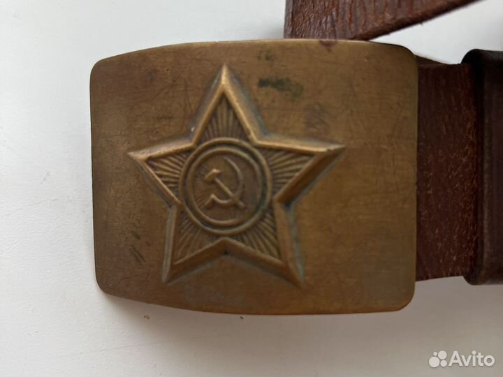 Ремень са СССР солдатский оригинал
