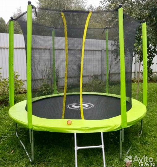 Батут с сеткой
