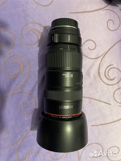 Объектив canon ef 80-200