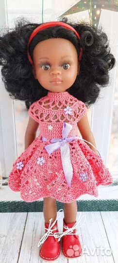 Платье на куклу паола рейна