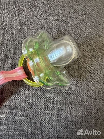 Пустышка соска с держателем новая
