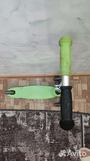 Беговел и самокат детский