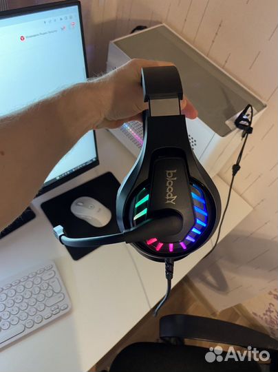 Игровая гарнитура A4Tech Bloody G230p. 1 месяц днс