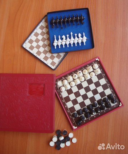 Шахматы магнитные/пятнашка