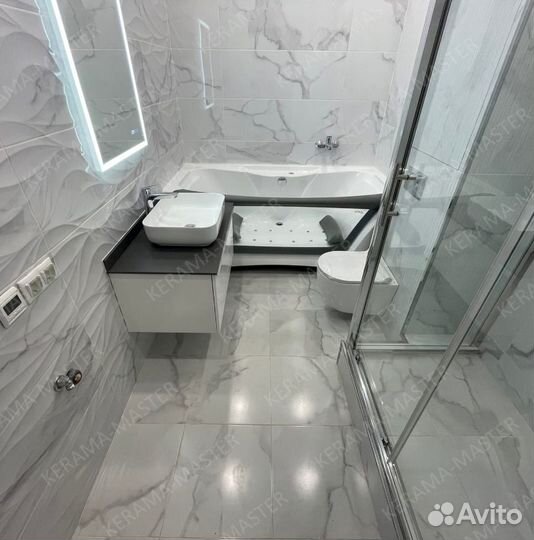 Ремонт ванной комнаты/ плиточник Е