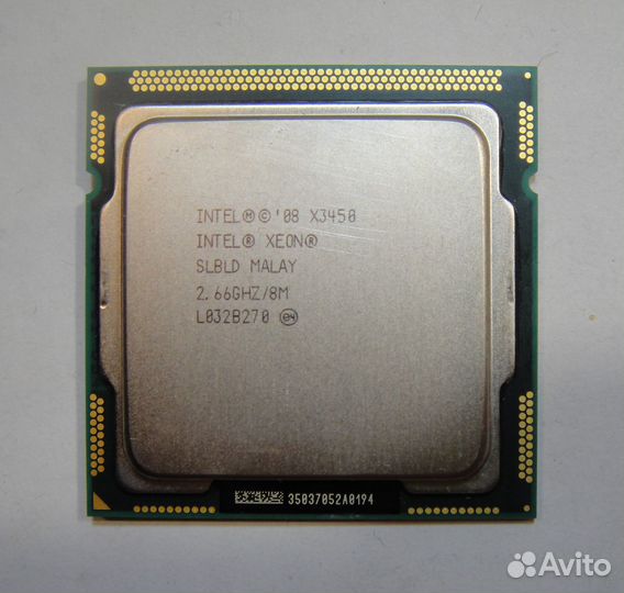 Процессор Intel Xeon x3450
