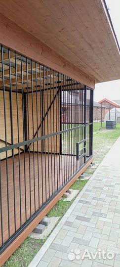 Вольер для собак уличный зимний