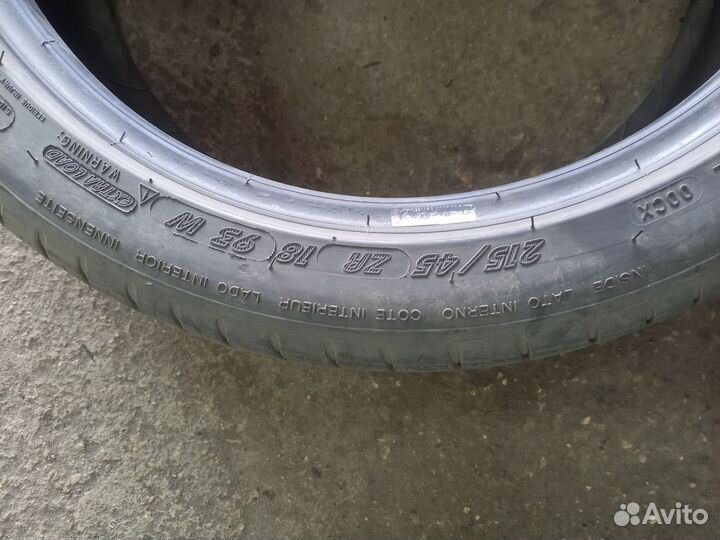 Michelin Pilot Sport 3 215/45 R18 93W