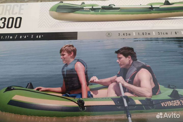 Лодка надувная резиновая