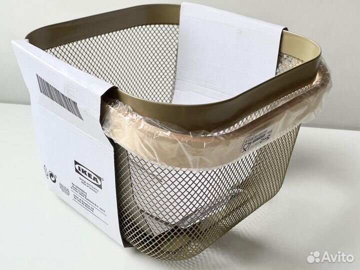 Новая металлическая корзина risatorp IKEA