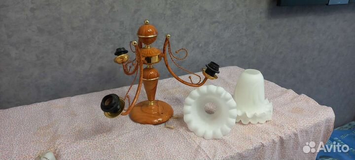 Люстра потолочная бу