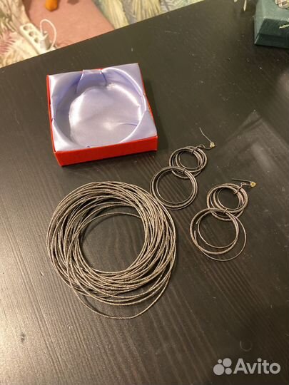 Браслет и серьги