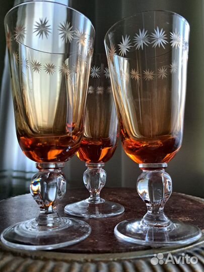 Хрустальные фужеры 