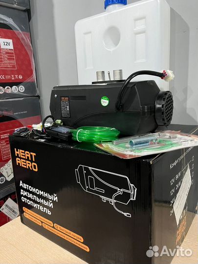Автономный отопитель сухой фен 24В