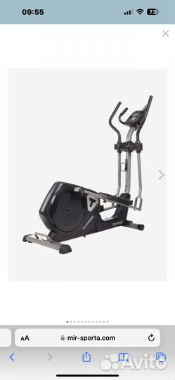 Эллиптический тренажер torneo с 540