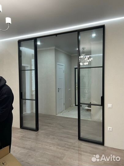 Перегородка матовая