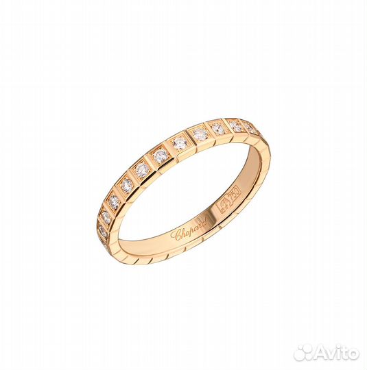 Кольцо Chopard Ice Cube Rose Gold (Size 55) 827702-5101