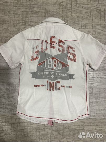 Рубашка детская на мальчика Guess размер 5-6 лет