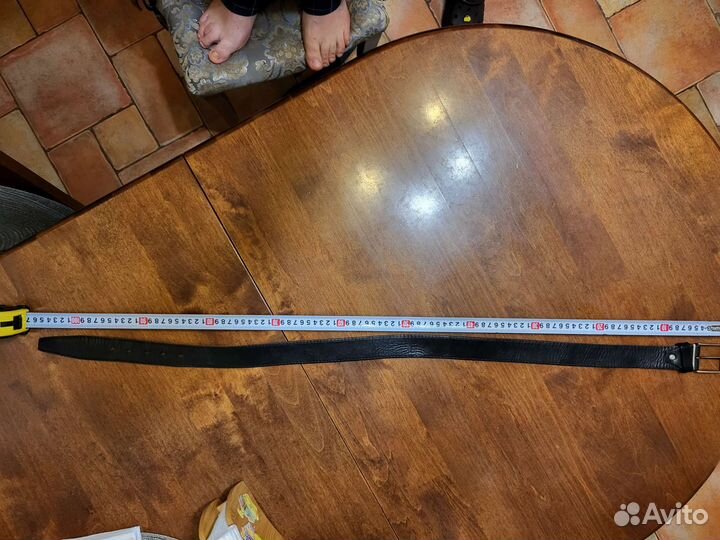 Мужской кожаный ремень