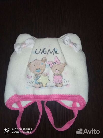 Шапочка для девочки