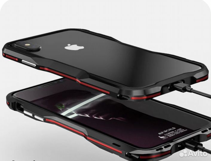 Бампер для iPhone 11 pro max металл