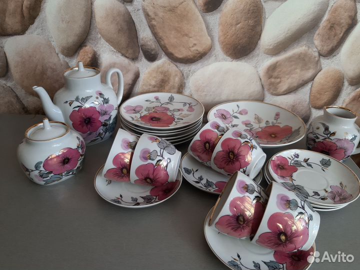 Чайный сервиз новый