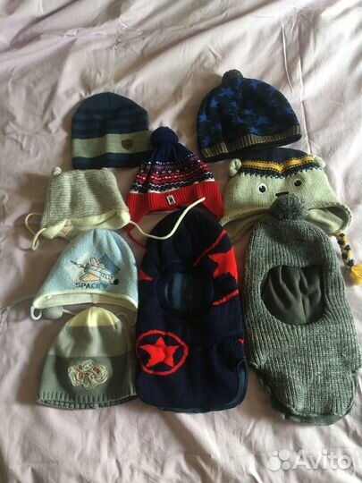 Шапки детские для мальчиков