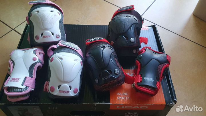 Роликовые коньки детские head 27-30