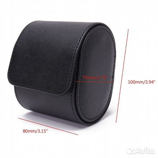 Футляр для часов/Travel Watch box (Черный)