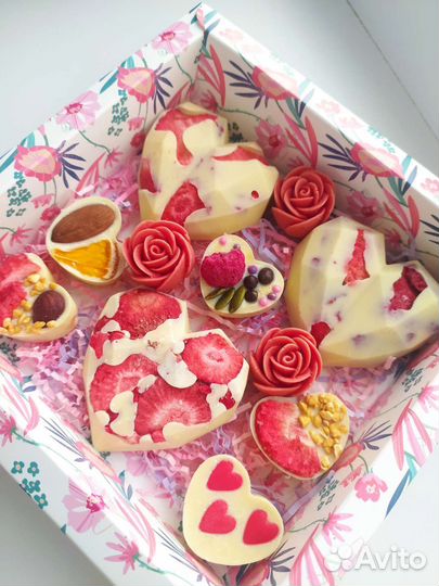 Шоколадный набор, клубника в шоколаде