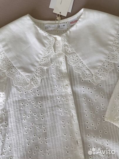 Рубашка zara для девочки